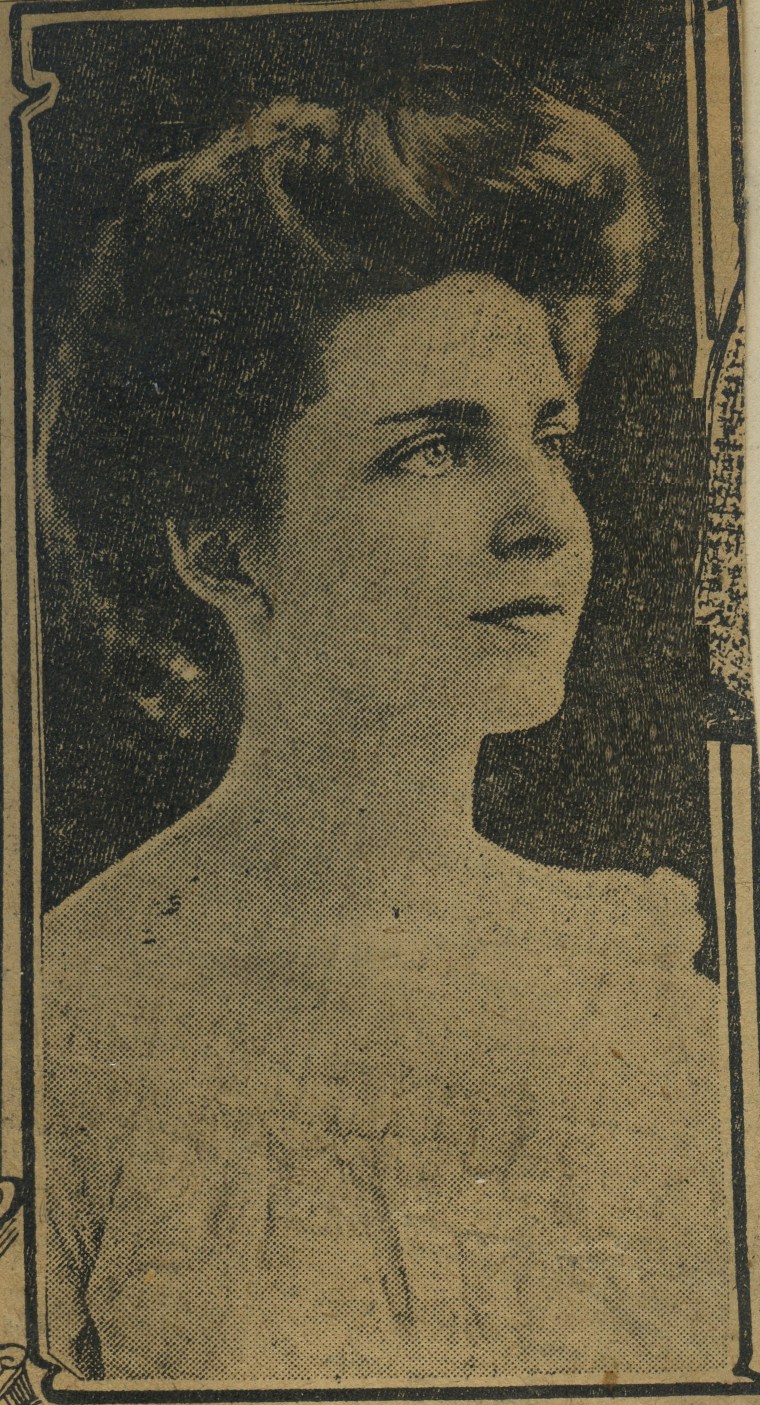 Lulu in 1907 - joined protest marches for right to vote V.2