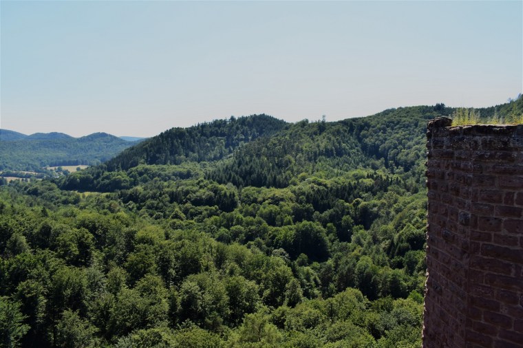 From atop Chateau Wasigenstein, looking back across valley-rdcd