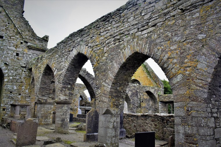 __Inside ruins of Timoleague Monastery (12th C.), burned by Cromwell 1642 - Copy