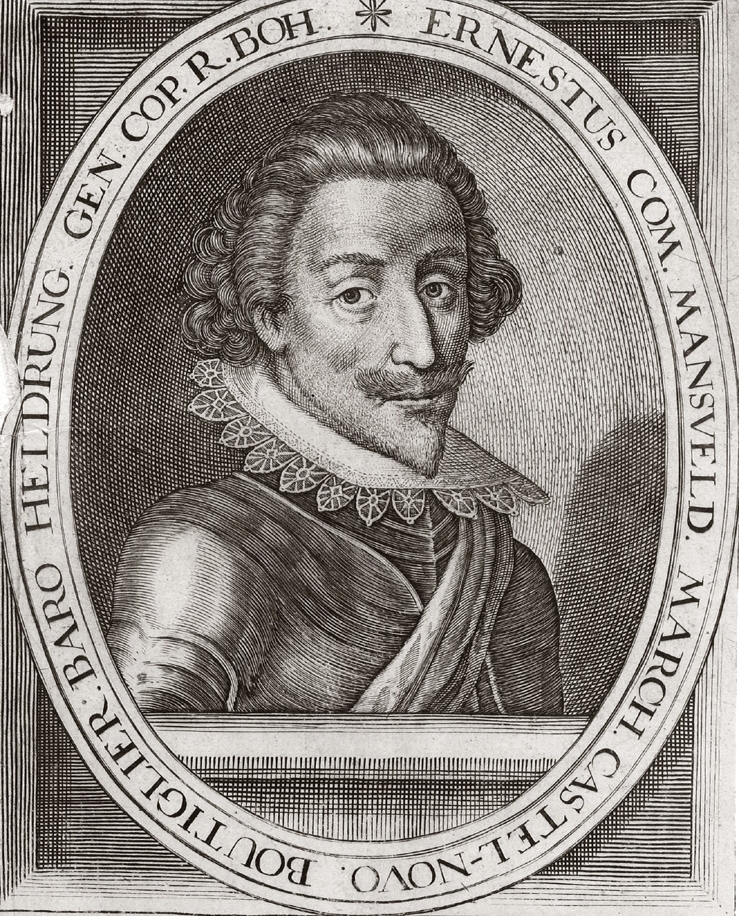 Peter Ernst II of Mansfield invaded and plundered Dedeiseheim and nearby area in 1620-21